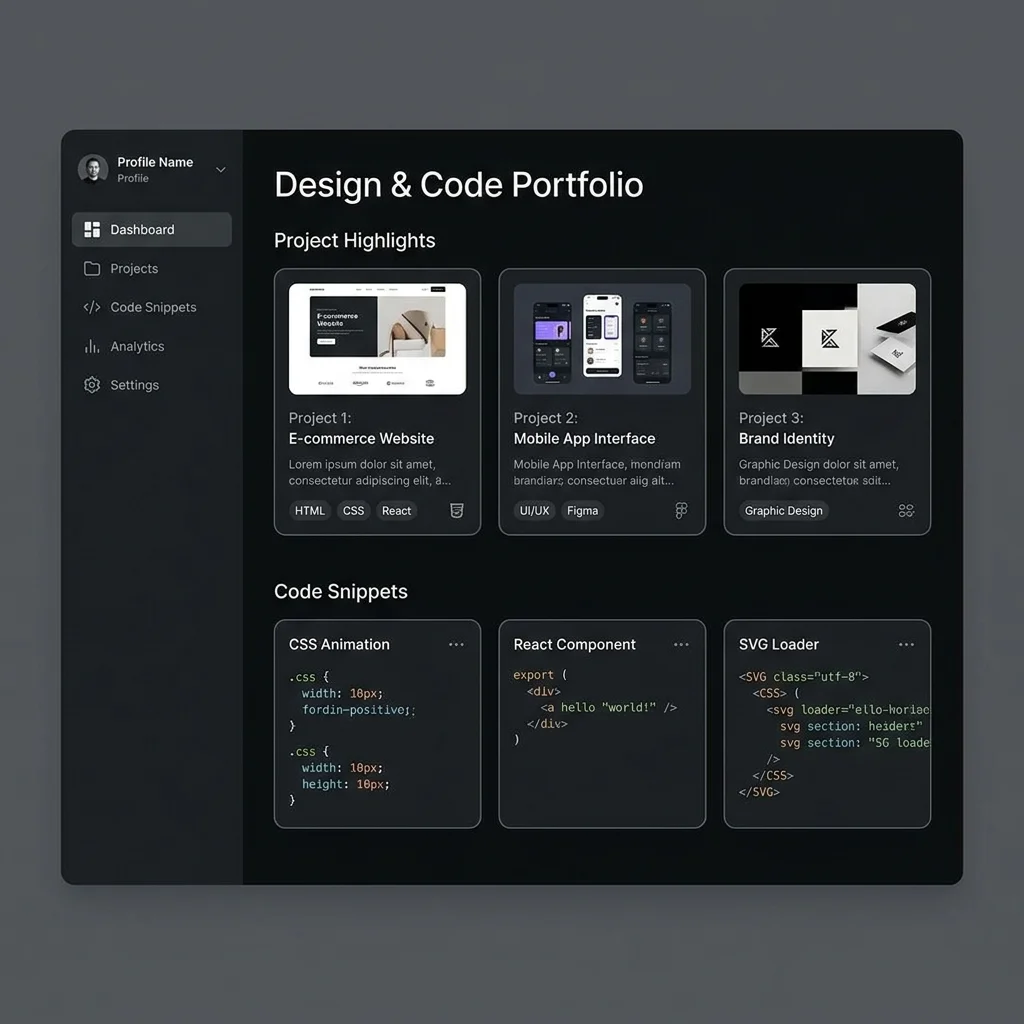 UI/UX and Front-End Portfolio