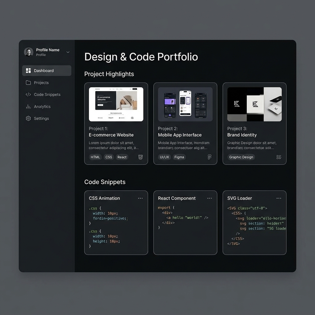 UI/UX and Front-End Portfolio