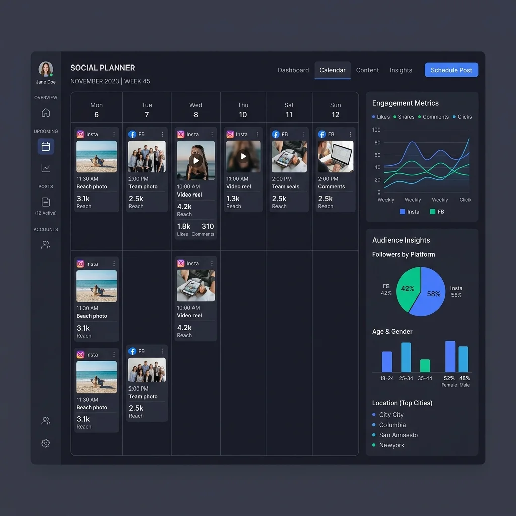 Social Media Templates Showcase